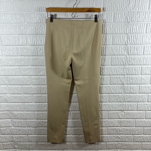 M by Missoni Stretch Skinny Pants Cream Side Zip 8 - Picture 2 of 4